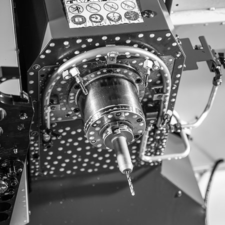 CNC Fräse bei QABUS Metallbau