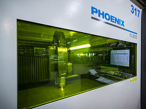 LVD Phönix Laser bei QABUS