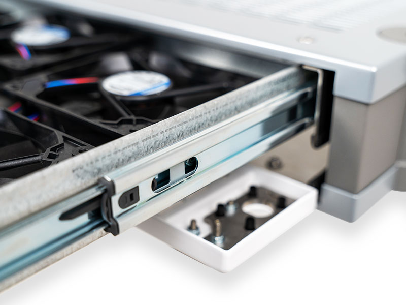 IT-Gehäuse von QABUS Metallbau, Auszug