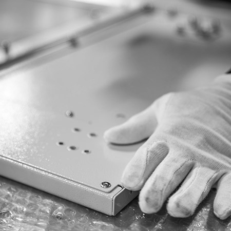 Qualitätskontrolle von Oberflächen